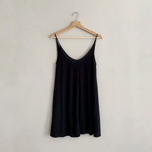 Aritzia Wilfred Free Black Rafaeli Dress